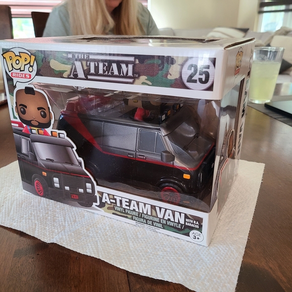 Funko Pop! Rides A-Team Van with Black and Red Design - Picture 1 of 8